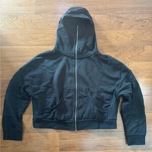 Entire Studios Full Zip Hoodie Black